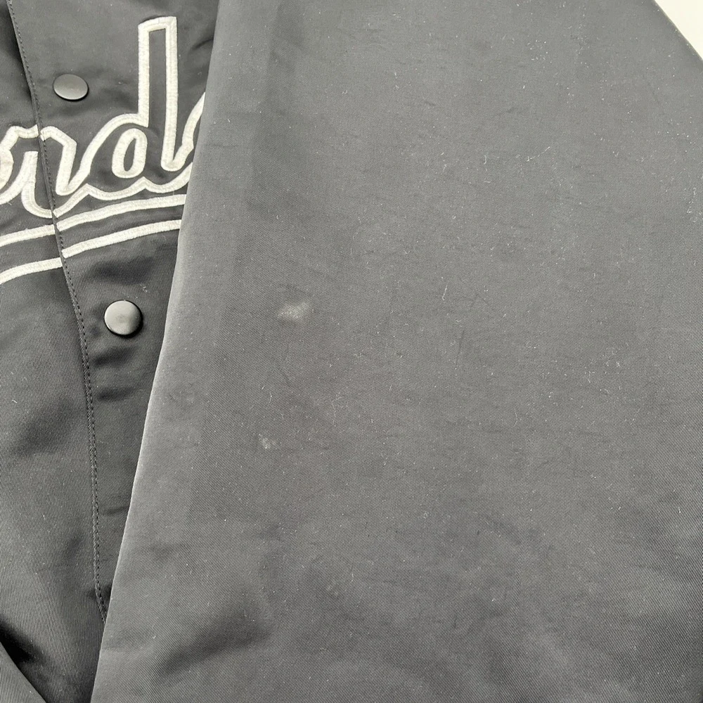 Nike‎ Jordan Script Varsity Bomber Jacket Black XL Jumpman FN4659-010